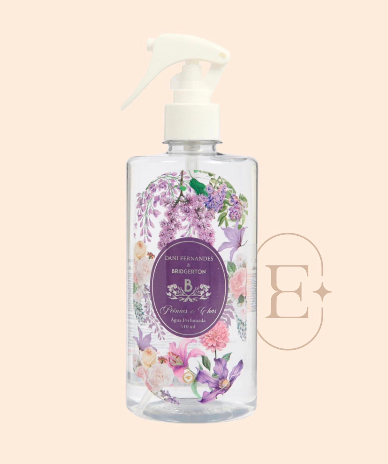 ÁGUA PERFUMADA 510ML PEÔNIAS & CHÁS