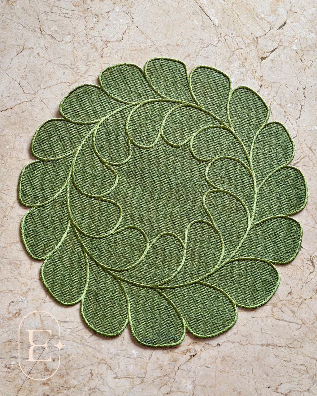 JOGO AMERICANO CASA VITA VERDE 38CM